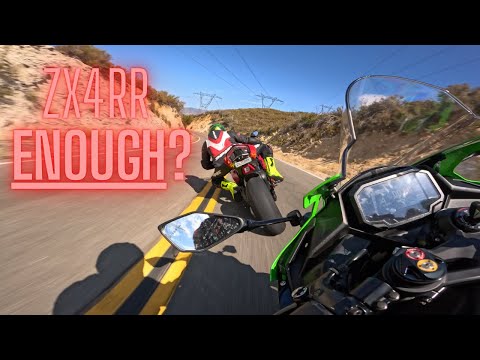 ZX4RR | small cc, BIG FUN - YouTube