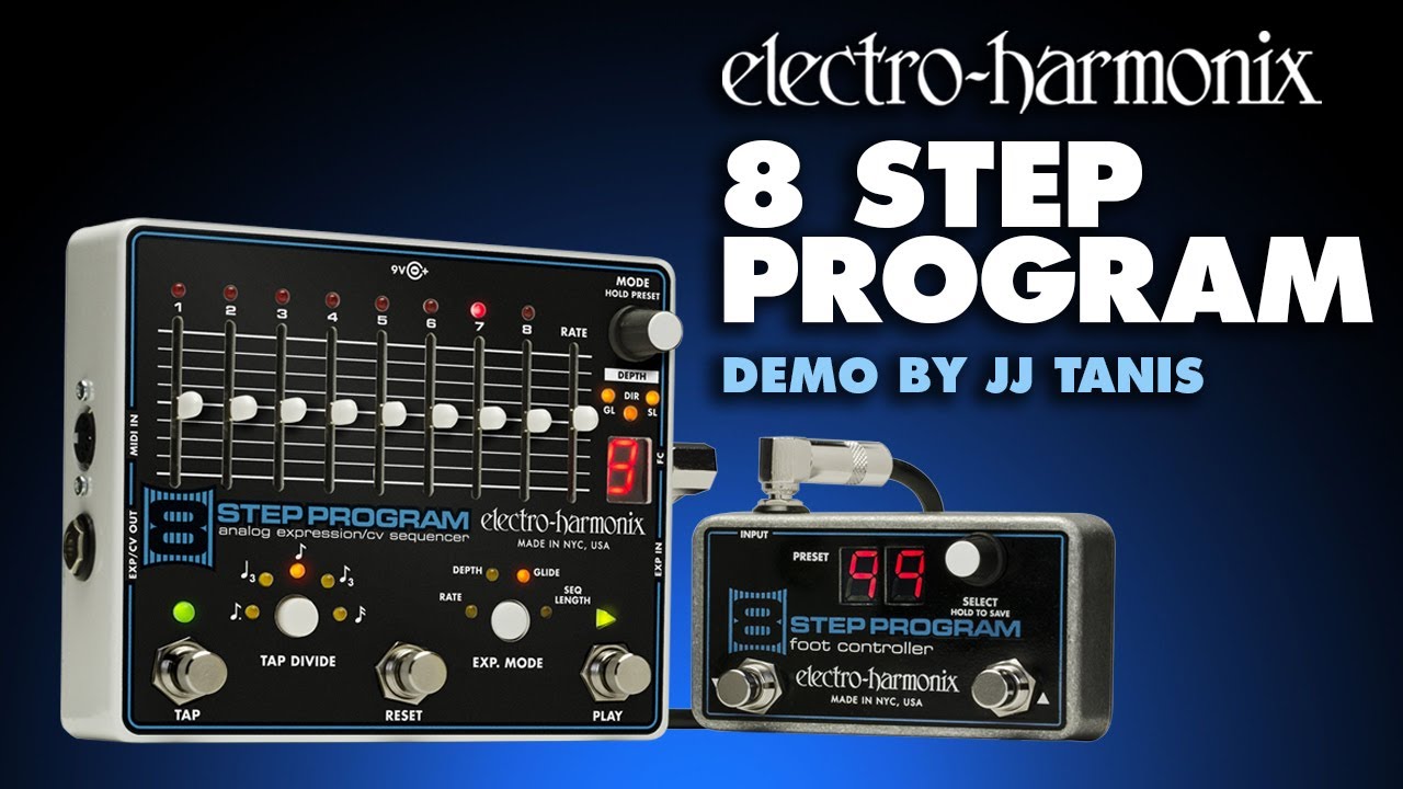 Electro Harmonix 8 Step Program - エクスプレッション・ペダル入力