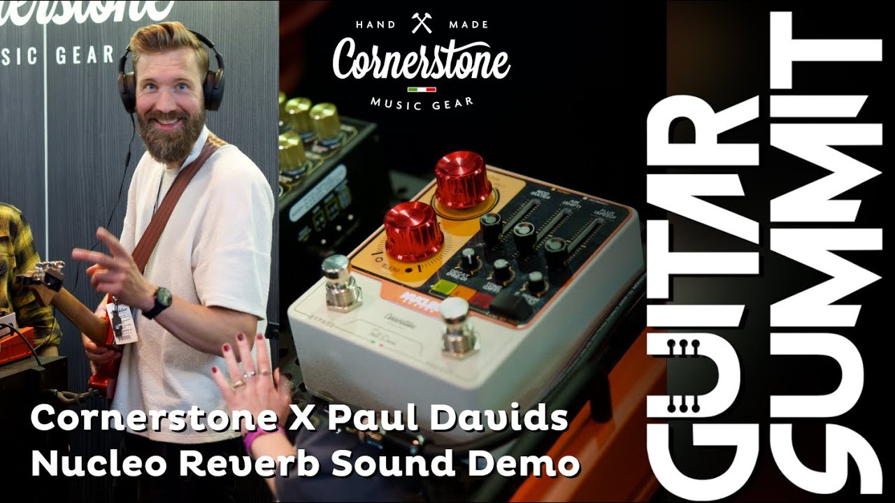 Cornerstone X Paul Davids - Nucleo Reverb Sound Demo (Guitar