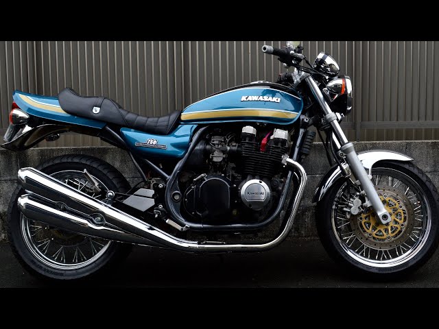 Z2仕様ゼファー風ZR-7S ドレミ外装 - YouTube