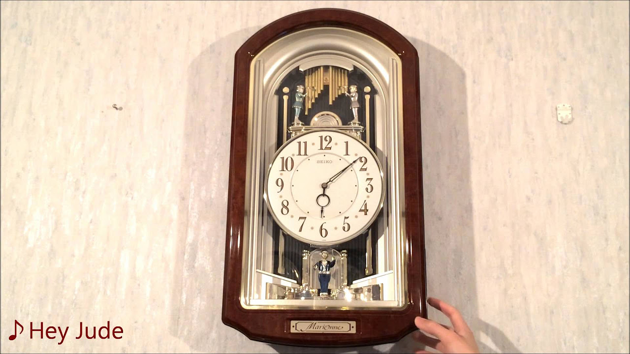 SEIKO マリオーヌ RE526B 全曲 [からくり時計] - YouTube