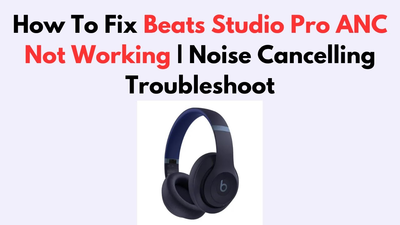 ジャンク Beats Studio Pro ネイビー ノイキャン異常 Beats Studio Pro