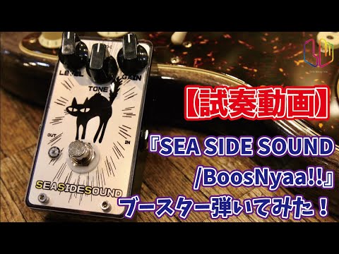 試奏動画】『SEA SIDE SOUND / BoosNyaa!!」ブースター弾いてみた