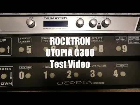 ROCKTRON UTOPIA G300 TEST VIDEO - YouTube