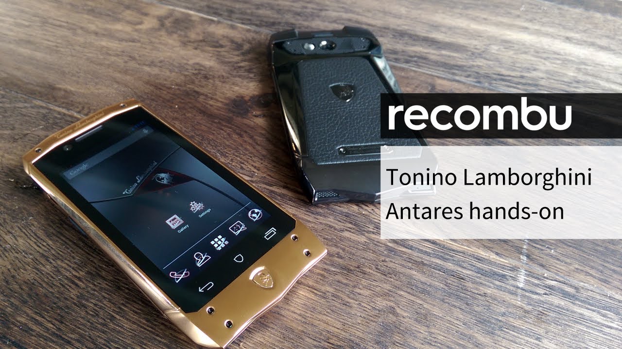 Tonino Lamborghini Antares hands-on review - YouTube