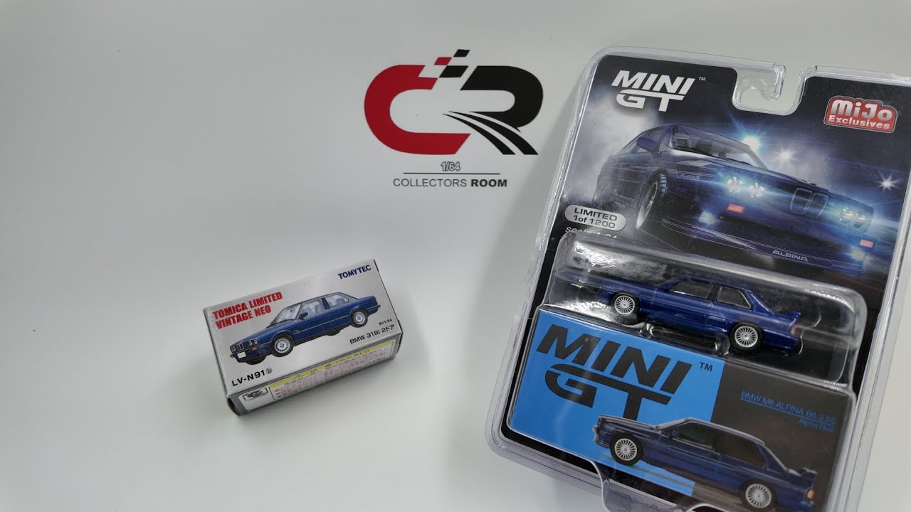 Tomica Limited Vintage Neo Bmw E30 Vs Mini Gt Bmw E30 - YouTube