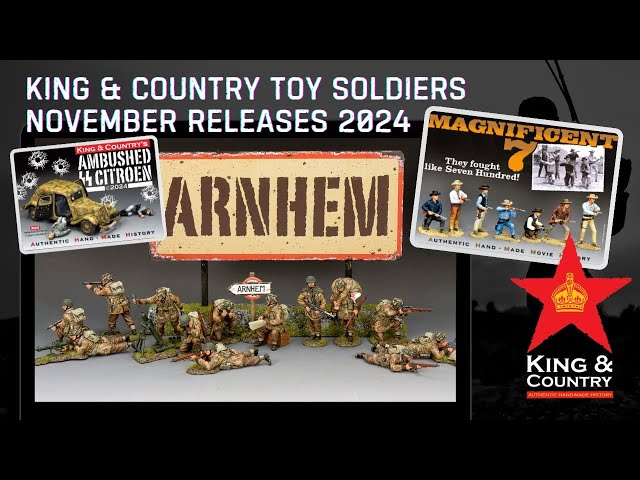 KING & COUNTRY'S メタル製フィギュア スケール1:30 11隊 KING