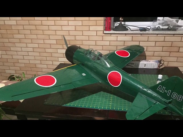 未飛行】FMS 750mm ZERO 零戦 ラジコン飛行機 未飛行】FMS 750mm ZERO