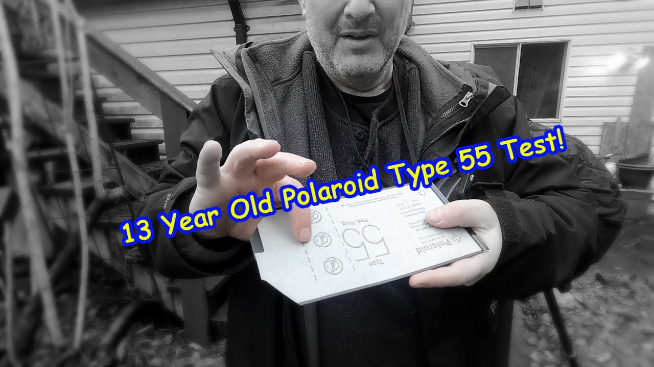 Polaroid Type-55 From 2008! - YouTube