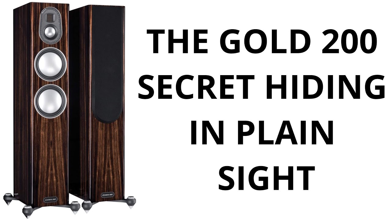 MONITOR AUDIO GOLD 200 SPEAKERS: THE CRITICAL SPEC THAT'S TOO