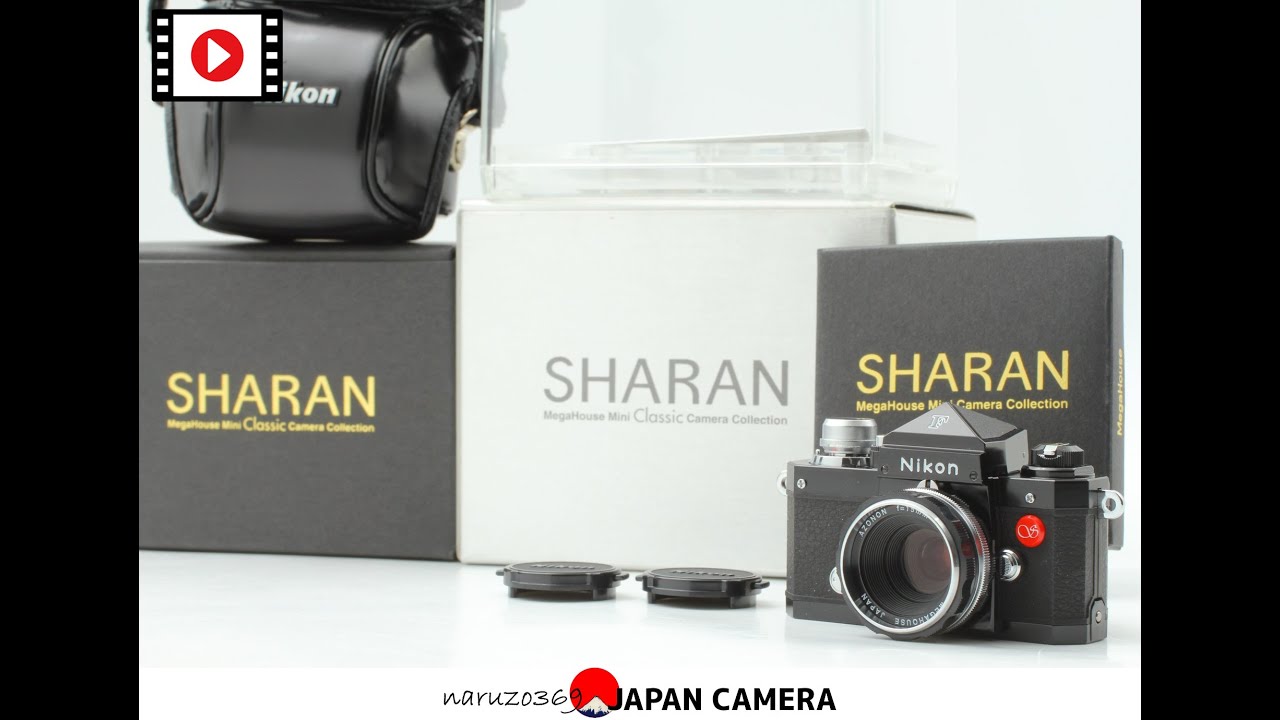 FS] Sharan Nikon F Black Mini Classic Minox Camera [ Almost MINT