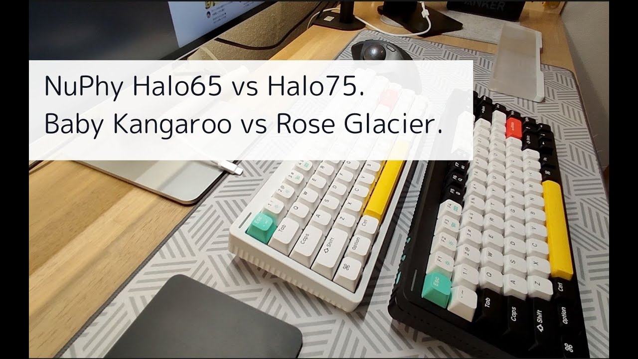 NuPhy halo75 Rose Glacier 黒 メカニカルキーボード Amazon | nuphy