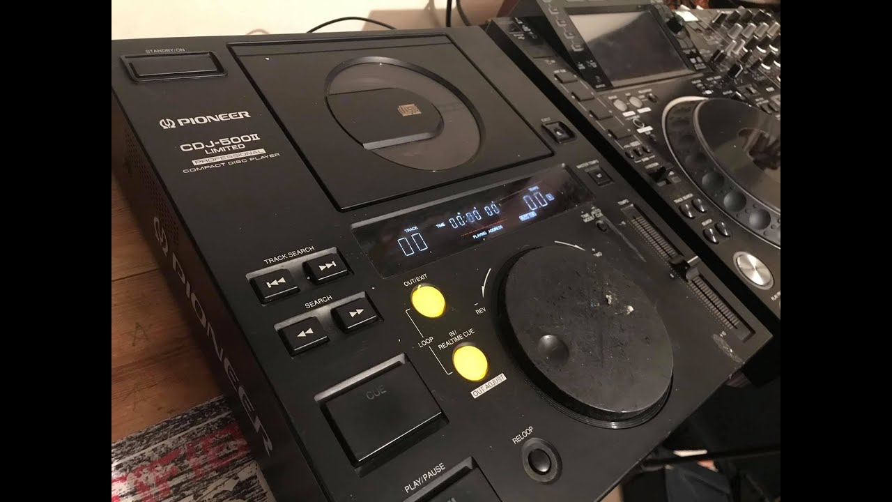 Pioneer CDJ-500II | The history of CDJs | 1996 - YouTube