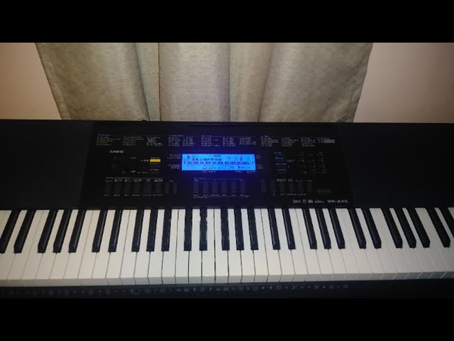 Casio WK 245 Keyboard Review - YouTube