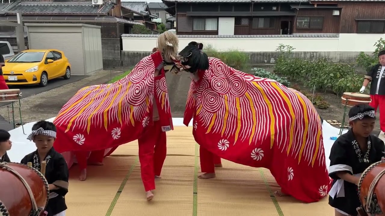 2024年10月26日 吉津夫婦獅子舞 北村 - YouTube