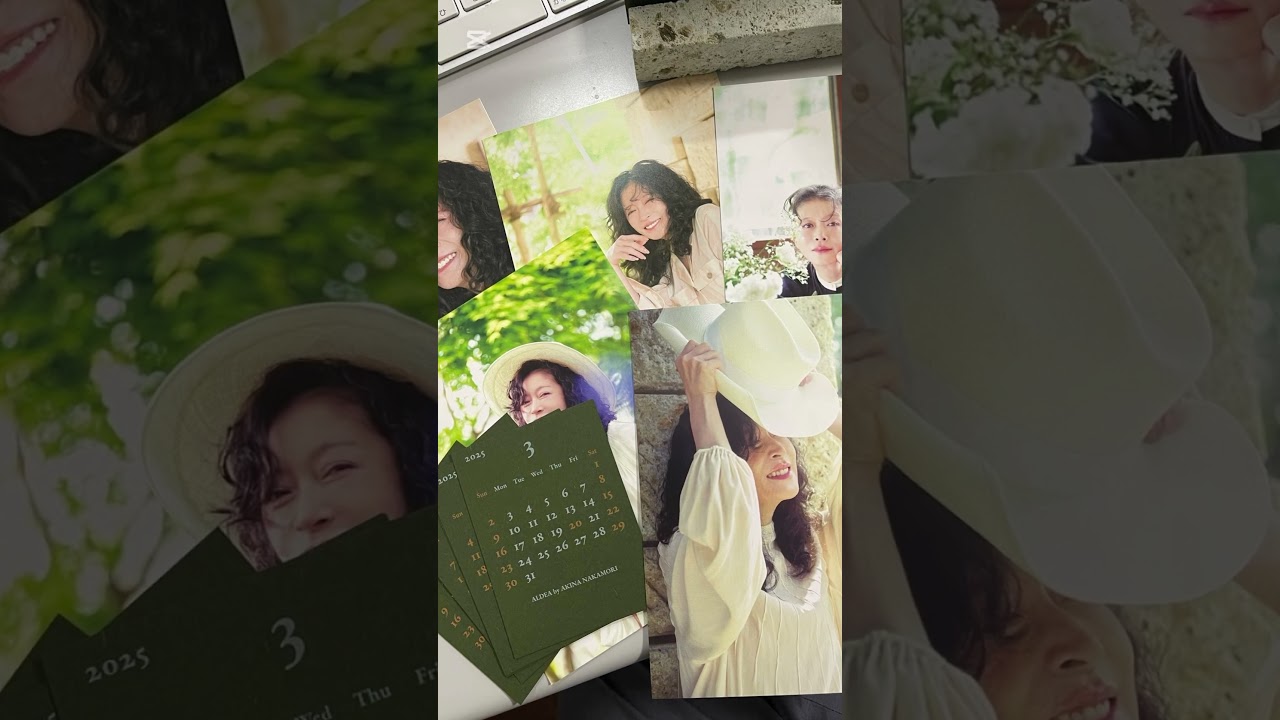 新品、未開封 中森明菜 2025年カレンダー 新品、未開封 中森明菜 2025