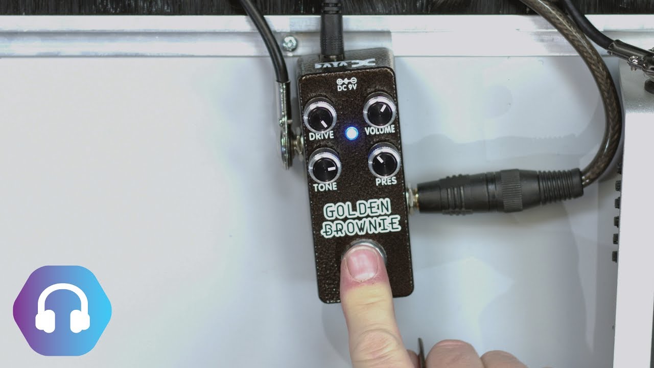 Xvive T1 Golden Brownie Pedal - Thomas Blug - YouTube