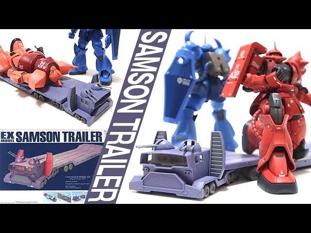 Gunpla Carrying Zaku and Gouf! 