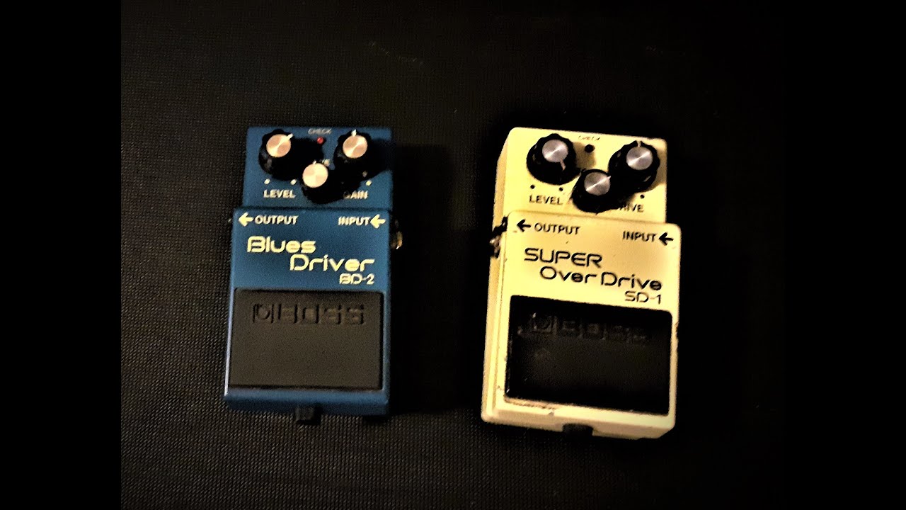 Boss BD-2 & Boss SD-1 - are these the only two Drive pedals you