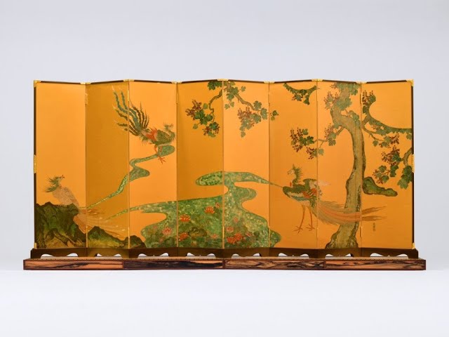 最高級品】 宝石象嵌工芸品 清光光雲 光泉 日本画 国際グランプリ賞 丸