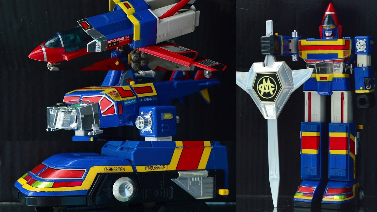 BANDAI 電撃戦隊チェンジマン DX超合金 チェンジロボ 電撃合体