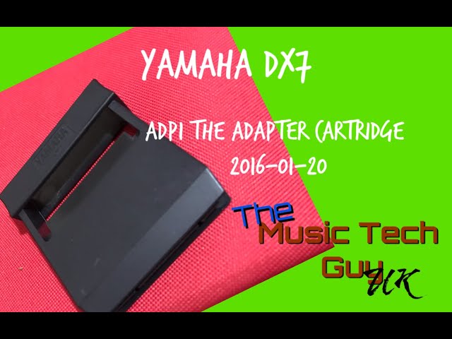 ADP1 the adapter cartridge for the Yamaha DX7 - YouTube