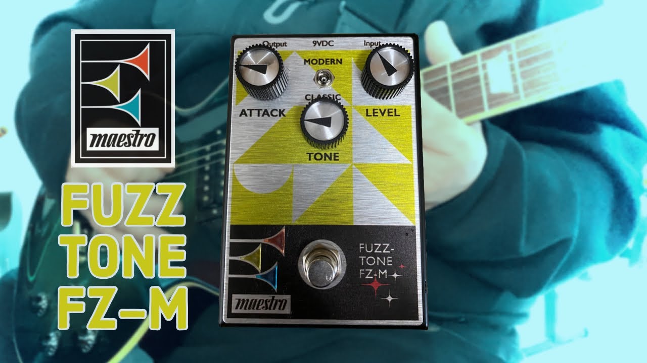 Maestro FUZZ TONE FZ-M - YouTube