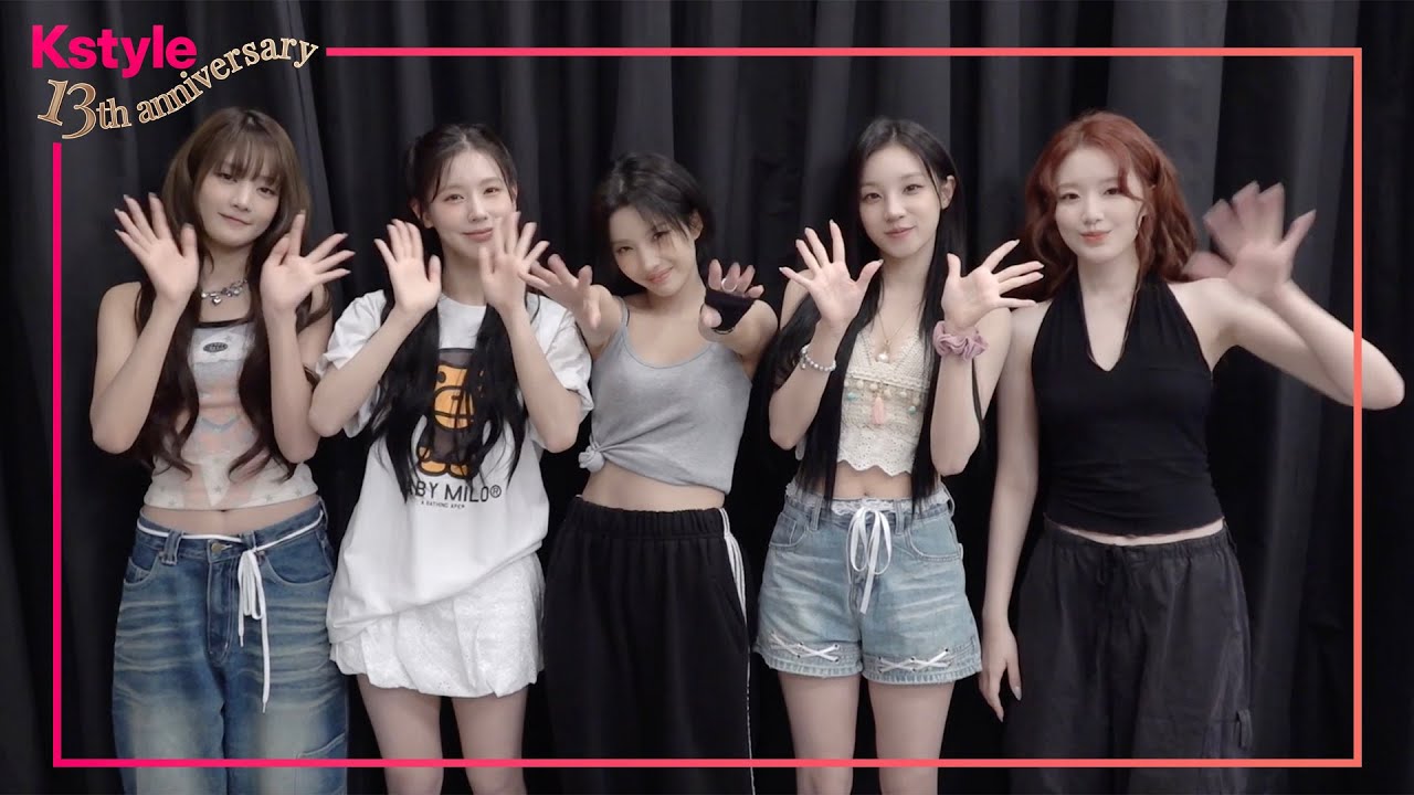 Kstyle13周年】(G)I-DLEからお祝いメッセージが到着！直筆サイン入りCD