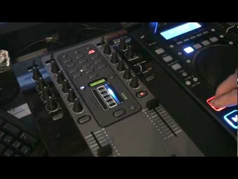 Stanton M.207 Fx mixer A look at the echo & strobe - YouTube