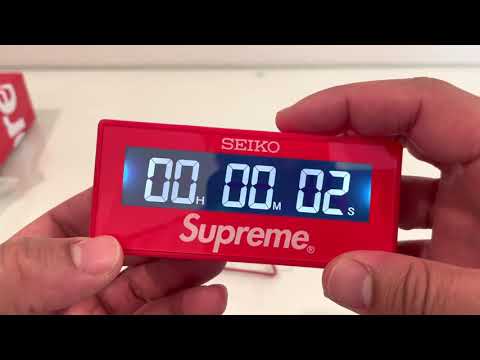 Supreme® Seiko Marathon Clock