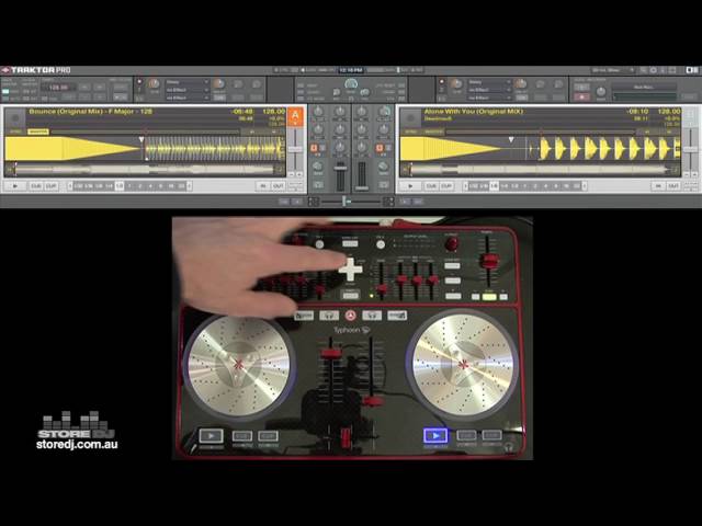 Store DJ Vestax Typhoon Overview - YouTube