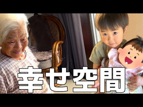 からくりおもちゃ おばあちゃんと孫 からくりおもちゃ おばあちゃんと