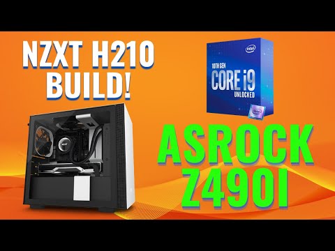 ASRock Z490 Phantom Gaming iTX BUILD with Thunderbolt 3, using an