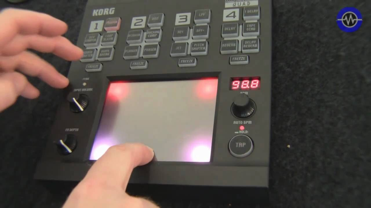 Korg Kaoss Pad Quad Review - YouTube