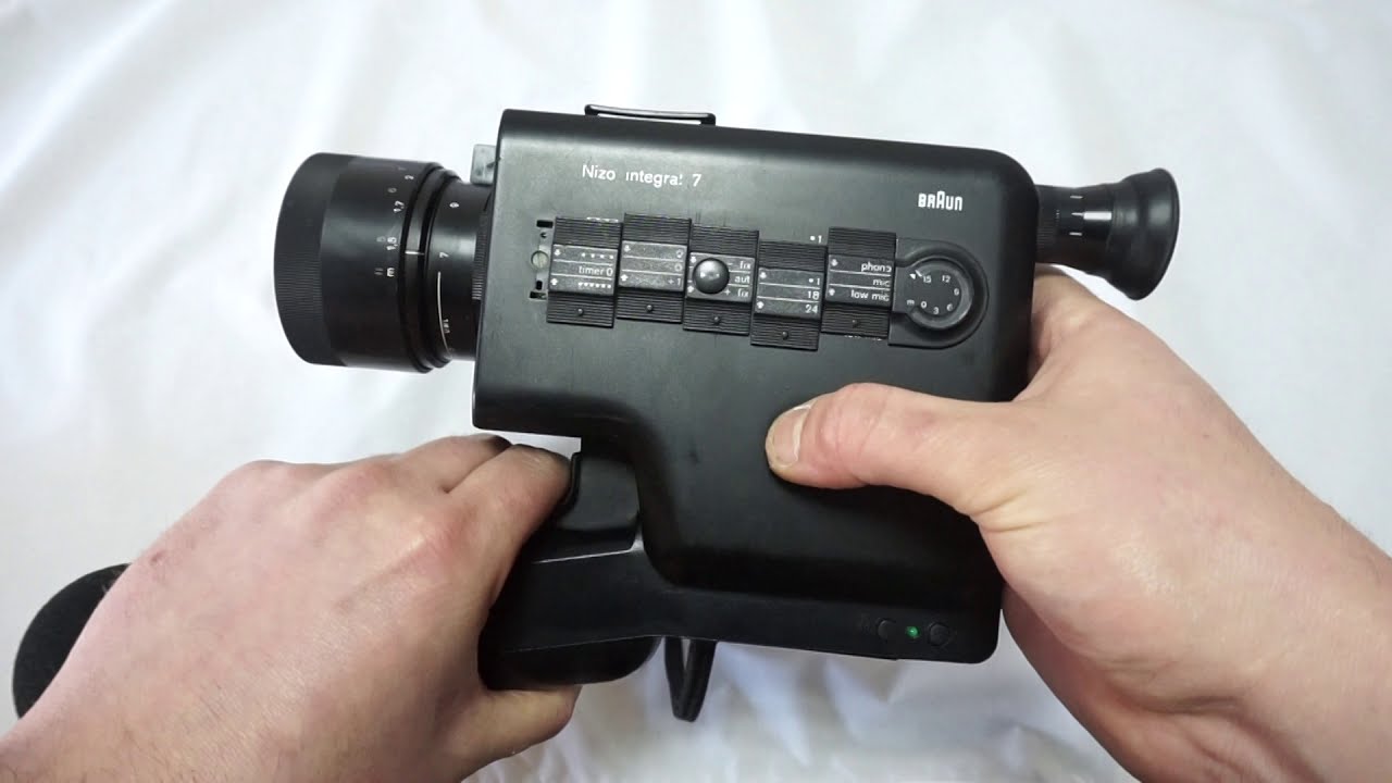 THExBEST 8mm film Super 8 camera video film Nizo Braun Integral 7