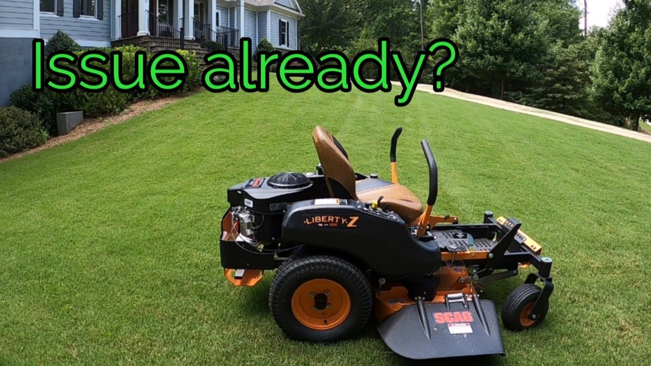 FIRST WEEK OUT (SCAG LIBERTY Z 36