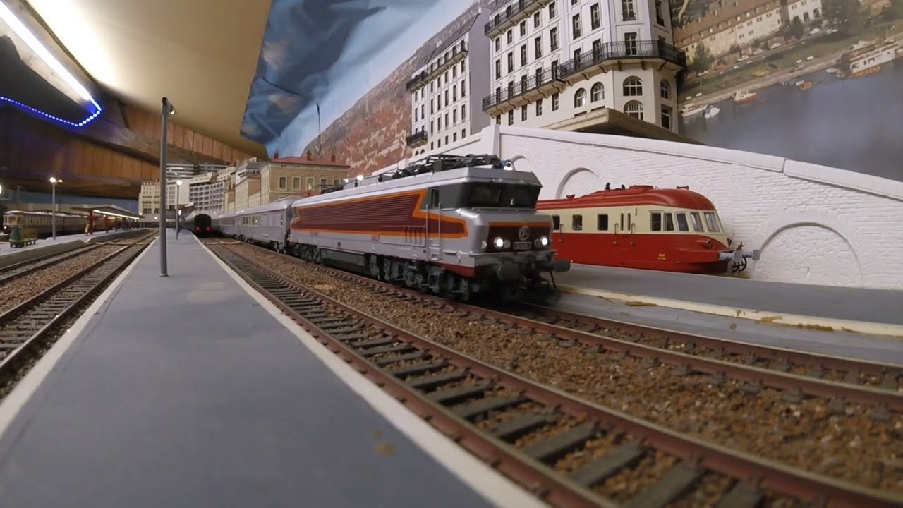 SNCF in HO: Vintage Jouef CC6500 and CC21000 locos improved! - YouTube