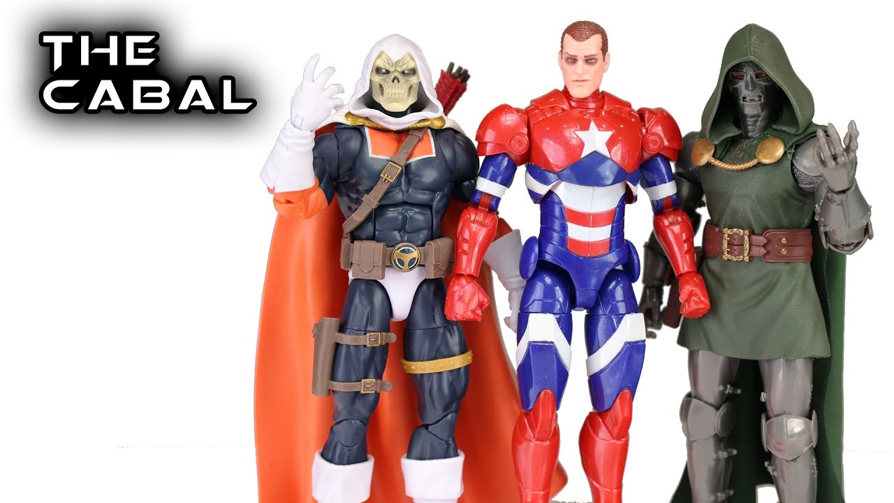 Marvel Legends THE CABAL 3 Pack | Dr. Doom, Iron Patriot