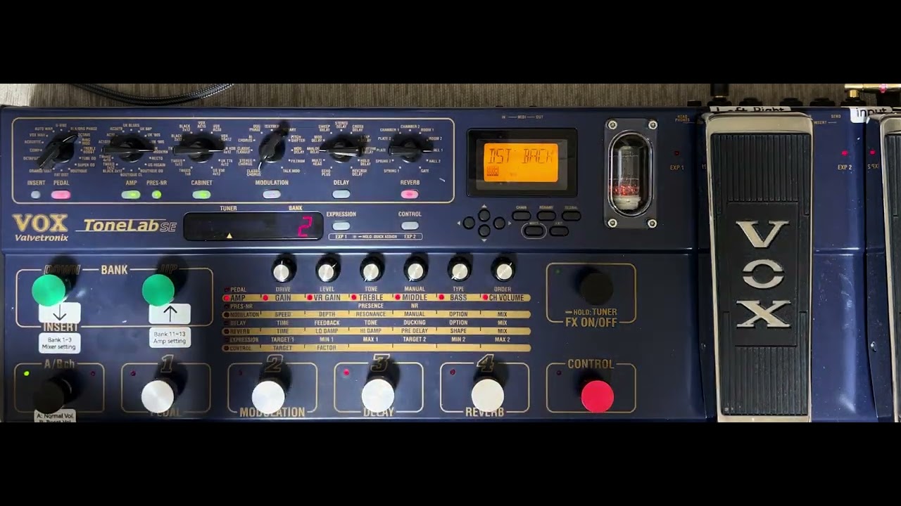 VOX ToneLab SE エフェクター VOX Valvetronix ToneLab SE multi