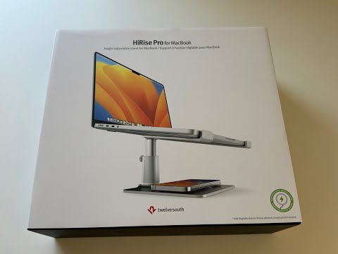 Twelve South HiRise Pro Adjustable Stand for MacBook with MagSafe