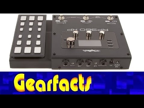 Digitech RP360XP direct recording - YouTube