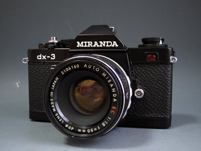 49 MIRANDA CAMERA MIRANDA DX 3 - YouTube