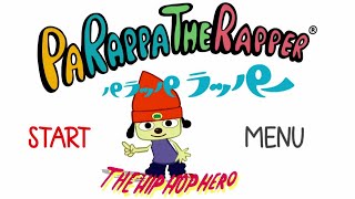 パラッパラッパー オープニングからエンディングまで リズムゲーム 音