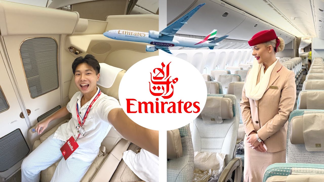 Emirates NEW 777-300ER: First Class, Business Class, Premium