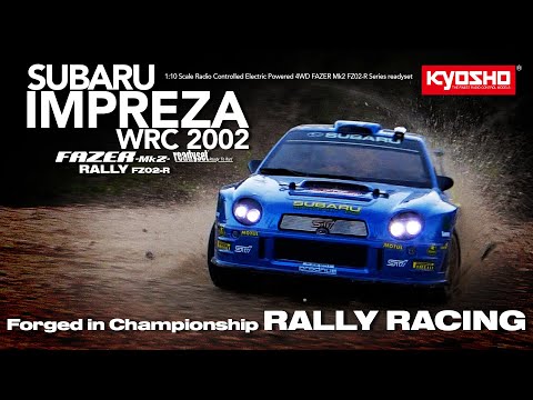 KYOSHO FAZER Mk2 FZ02-R Series readyset SUBARU IMPREZA WRC 2002