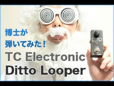 TC Electronic Ditto Looper（ルーパー・エフェクター）をギター博士が