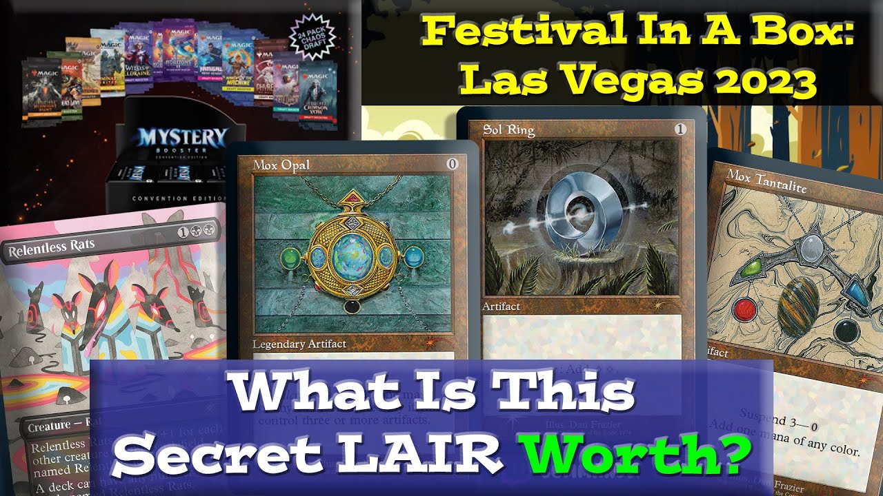 💰💸Is The Festival In A Box Las Vegas 2023 Secret Lair Worth it