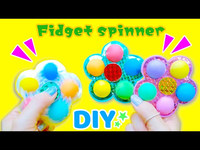 DIY【プッシュポップ】ハンドスピナーのプッシュポップの作り方