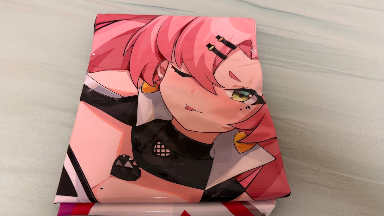 C98】Yoster 等身大エアPOPスタンド Feat.朝凪(バッチ) 膨らまし - YouTube