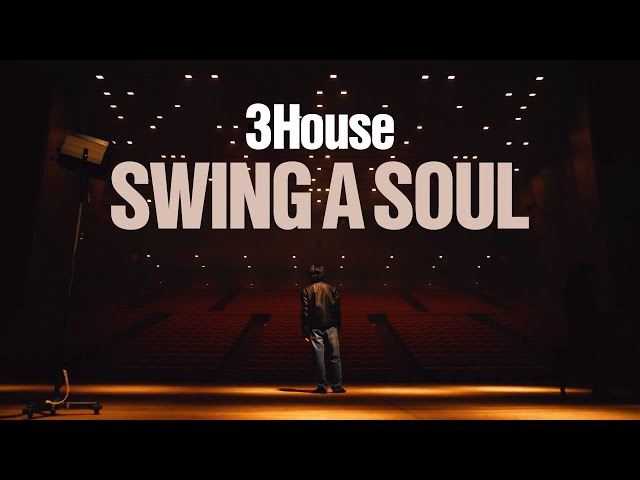 3House / SWING A SOUL / ポスター B2 3House SWING A SOUL ポスター